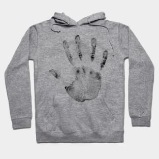 Hand palm dlan fingerprint Hoodie